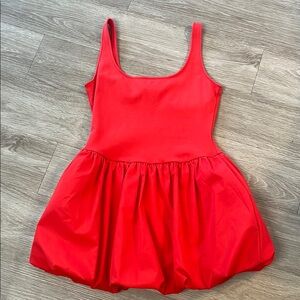 Mango bubble hem mini dress sz 4